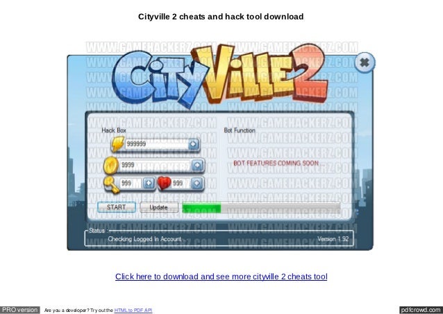 cityville hack tool
